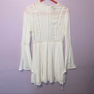 White Bohemian Dress